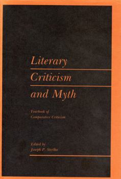 Library Binding Yearbook of Comparative Criticism, Vol IX: Literary Criticism and Myth Book