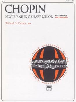 Paperback Nocturne in C-Sharp Minor: Posthumous for the Piano Book
