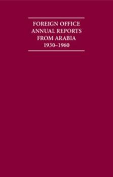Hardcover Foreign Office Annual Reports from Arabia 1930-1960 4 Volume Hardback Set Book
