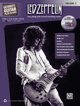 Paperback Ultimate Guitar Play-Along Led Zeppelin, Vol 2: Authentic Guitar Tab, Book & Online Audio/Software [With 2 CDs] Book