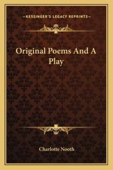 Paperback Original Poems and a Play Book