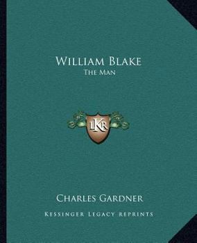 Paperback William Blake: The Man Book
