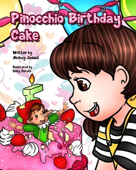 Paperback Pinocchio Birthday Cake Book