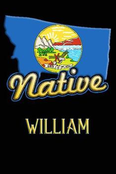 Paperback Montana Native William: College Ruled Composition Book