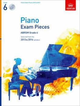 Paperback Paino Exam Pieces 2013-14 with CD Gr.6 Book