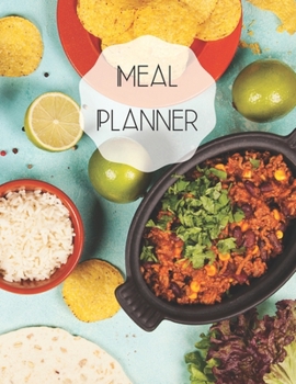 Meal Planner: Track and plan your food weekly, contains shopping list