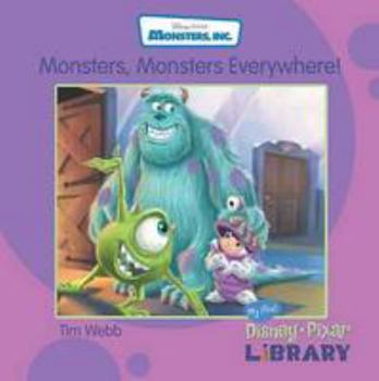 Paperback Disney Pixar Monsters Inc: Monsters, Monsters Everywhere Book