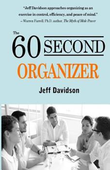 Paperback The 60 Second Organizer Book