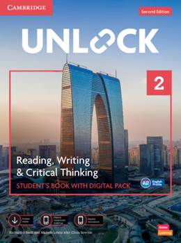 Paperback Unlock Level 2 Reading, Writing and Critical Thinking Student's Book with Digital Pack Book