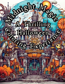 Paperback Midnight Magic A Thrilling Halloween Coloring Experience Book