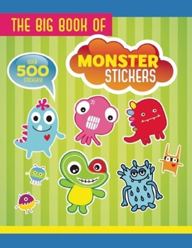 Paperback The Big Book of Monster Stickers Book