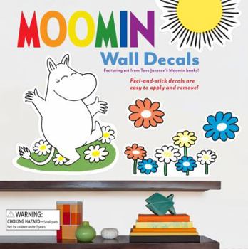 Hardcover Moomin Wall Decals Book