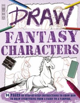 Paperback Draw Fantasy Characters Book