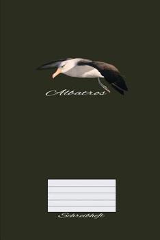 Paperback Albatros Schreibheft: A5 Liniertes Schreibheft Für Schüler Und Lehrer [German] Book