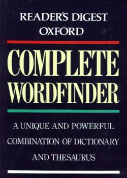 Hardcover Oxford Complete Wordfinder Book