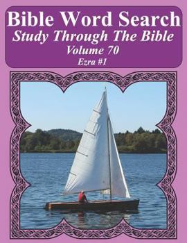 Paperback Bible Word Search Study Through The Bible: Volume 70 Ezra #1 [Large Print] Book