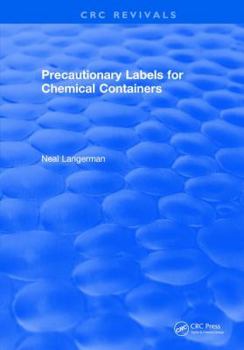 Hardcover Precautionary Labels for Chemical Containers Book