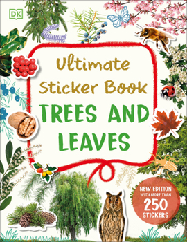 Paperback Ultimate Sticker Book Trees and Leaves Book