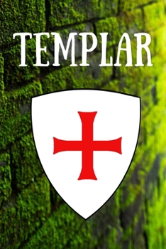 Paperback Templar: Lined Pages Diary/ Notebook - 6x9 inches ( DIN 5), 100 Pages Book