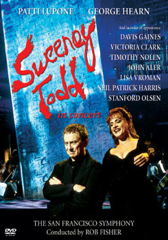 DVD Sweeney Todd In Concert Book