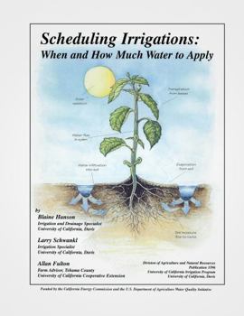 Paperback Scheduling Irrigations: When and How Much Book