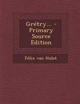 Paperback Grétry... [French] Book