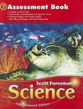 Paperback Science Assessment Book, Diamond Edition, Grade 5 Book