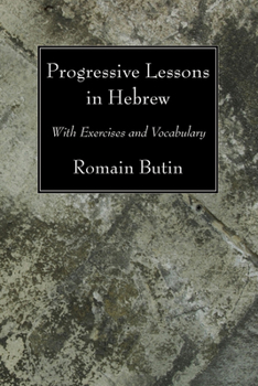 Paperback Progressive Lessons in Hebrew Book