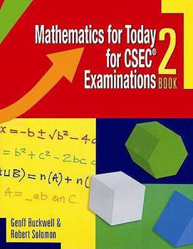 Paperback Mathematics for Today for CSEC Examinations: Bk. 2 Book
