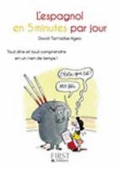 Paperback Petit livre de - Espagnol en 5 mn par jour [French] Book