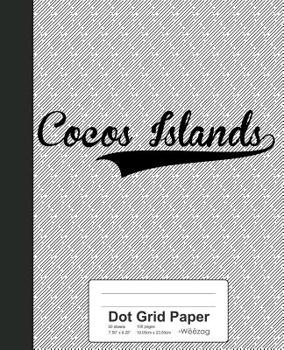 Paperback Dot Grid Paper: COCOS ISLANDS Notebook Book