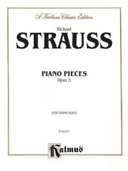 Paperback Piano Pieces, Opus 3 Book