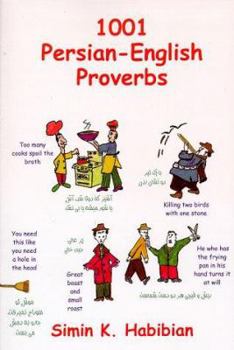 Paperback 1001 Persian-English Proverbs [Persian] Book