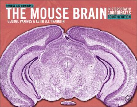 Hardcover Paxinos and Franklin's the Mouse Brain in Stereotaxic Coordinates Book