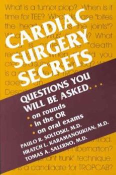 Paperback Cardiac Surgery Secrets Book