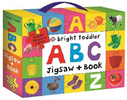 Hardcover ABC Jigsaw and Book