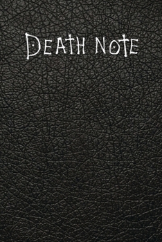 Death Note: Notebook with Rules inspired from the movie - 6 by 9 handy size