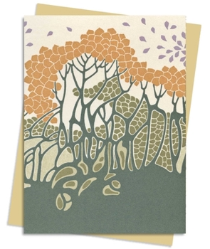 Misc. Autumn Leaves (Art Nouveau) Greeting Card Pack: Pack of 6 Book