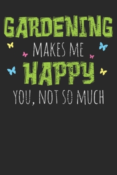 Paperback Notebook: Gardening Vintage Gift Dot Grid 6x9 120 Pages Book