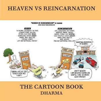 Paperback Heaven Vs Reincarnation: The Cartoon Book