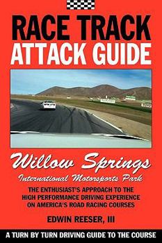 Paperback Race Track Attack Guide - Willow Springs Book