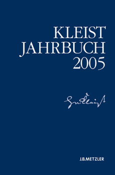 Paperback Kleist-Jahrbuch 2005 [German] Book