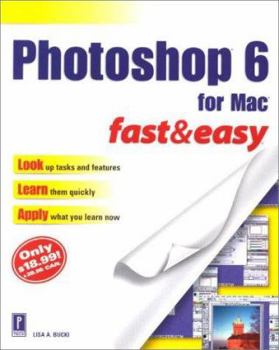 Paperback Photoshop 6 for Mac Fast & Easy Book