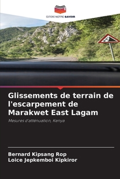 Paperback Glissements de terrain de l'escarpement de Marakwet East Lagam [French] Book