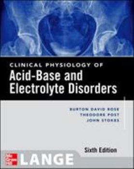 Paperback Clinical Physiology of Acid-Base and Electrolyte Disorders Book