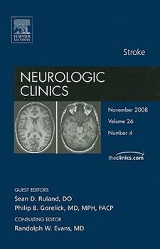 Hardcover Stroke, an Issue of Neurologic Clinics: Volume 26-4 Book