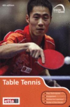 Paperback Table Tennis (Know the Game) Book