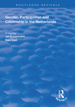 Paperback Gender, Participation and Citizenship in the Netherlands Book