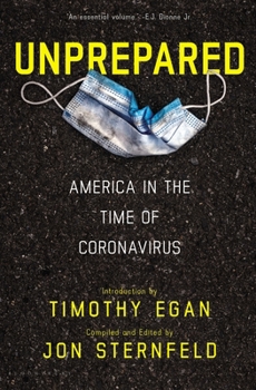 Hardcover Unprepared: America in the Time of Coronavirus Book