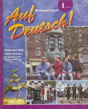 Hardcover Auf Deutsch!: Student Edition Level 1 Level 1-Eins 2001 [German] Book
